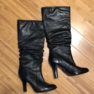 EUC Sofft Tall Soft Leather Slouch Boot 9M